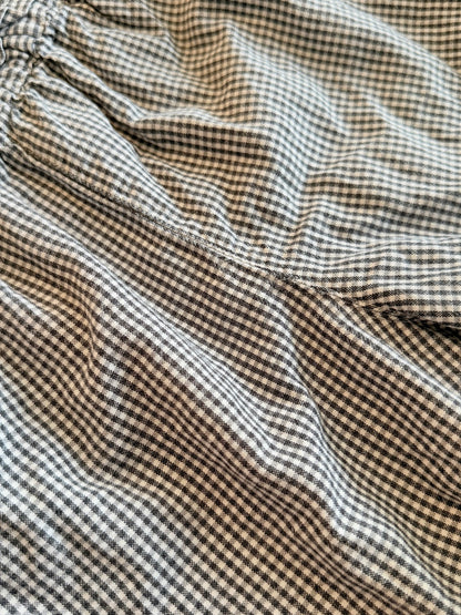 Uniqlo Gingham Pull-On Shorts Kids 5-6