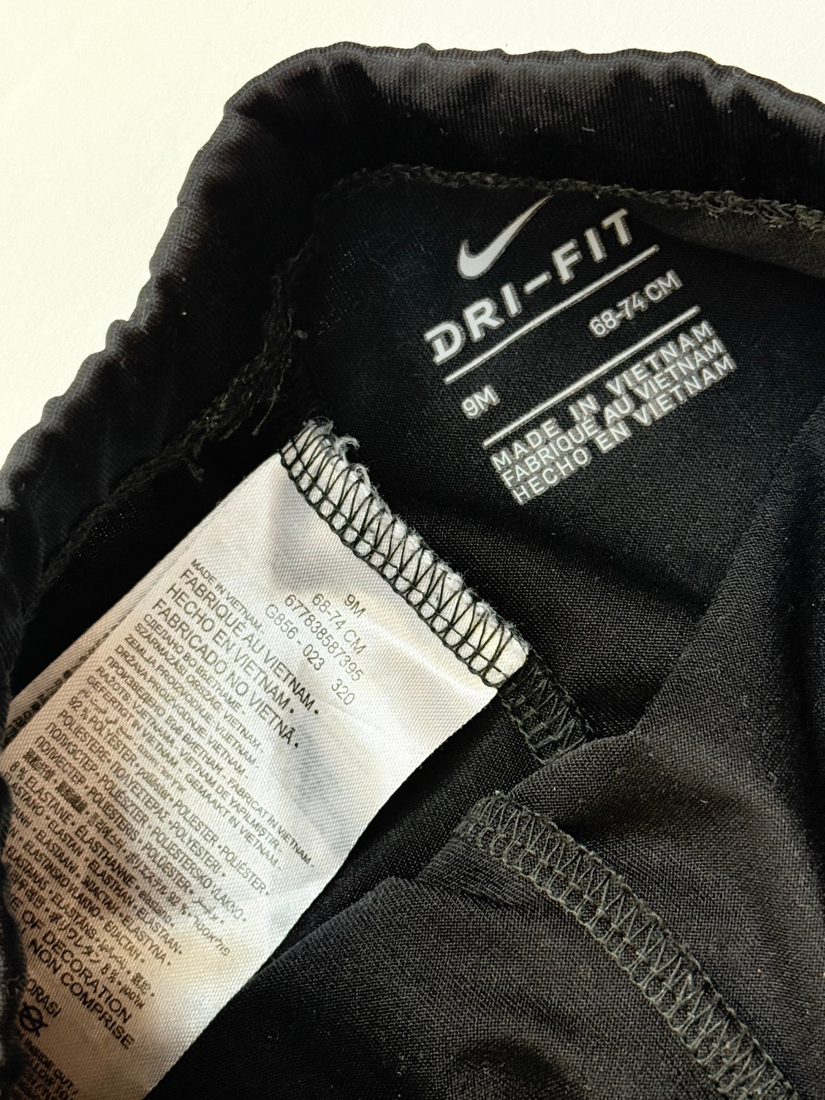 Nike Dri-Fit Black Leggings 9M