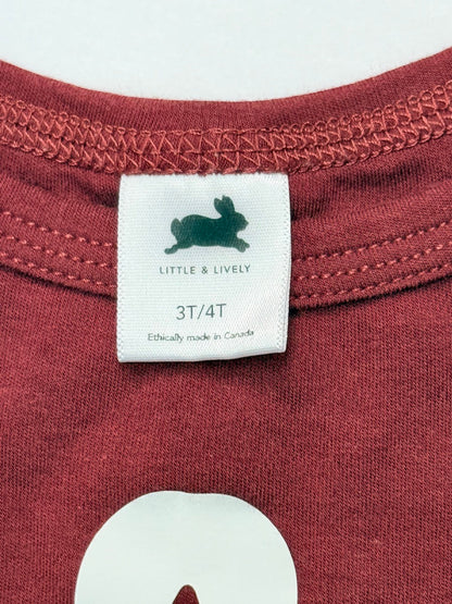 Little & Lively Sugar Plum Sweatshirt 3T/4T