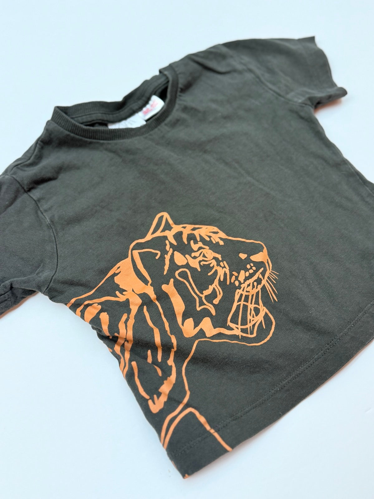 Zara Tiger Graphic T-Shirt 9-12M