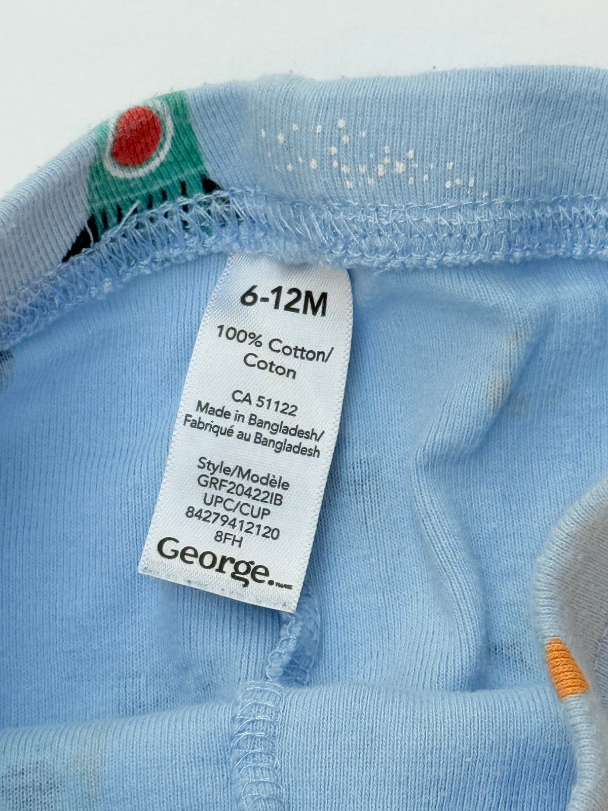 George Space Print Leggings 6-12M