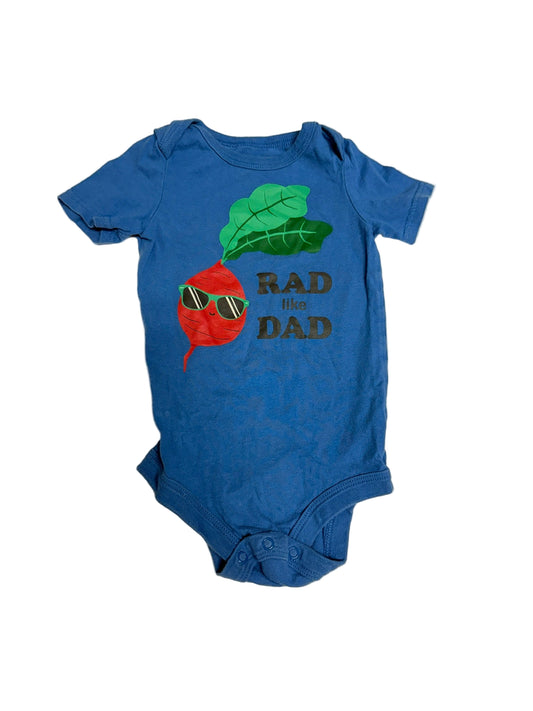 George Rad Like Dad 12-18m Onesie