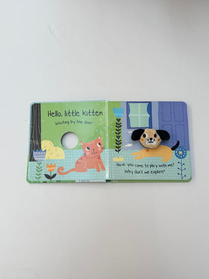Hello Little Puppy Finger-Puppet Board Book