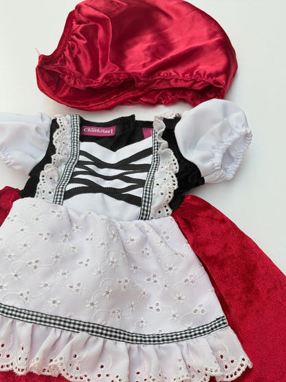 What a Character Red Riding Hood Costume Set 3-6M