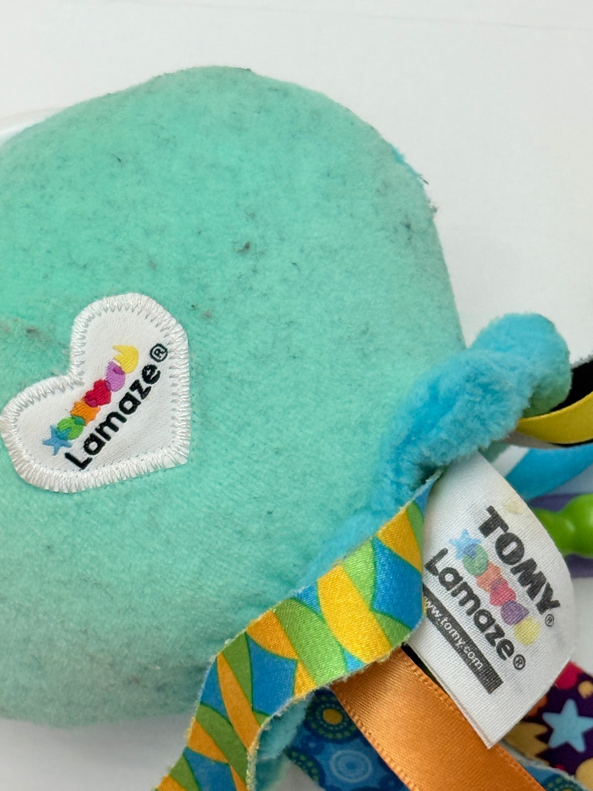 Lamaze Octopus Ribbon Teether Clip Toy