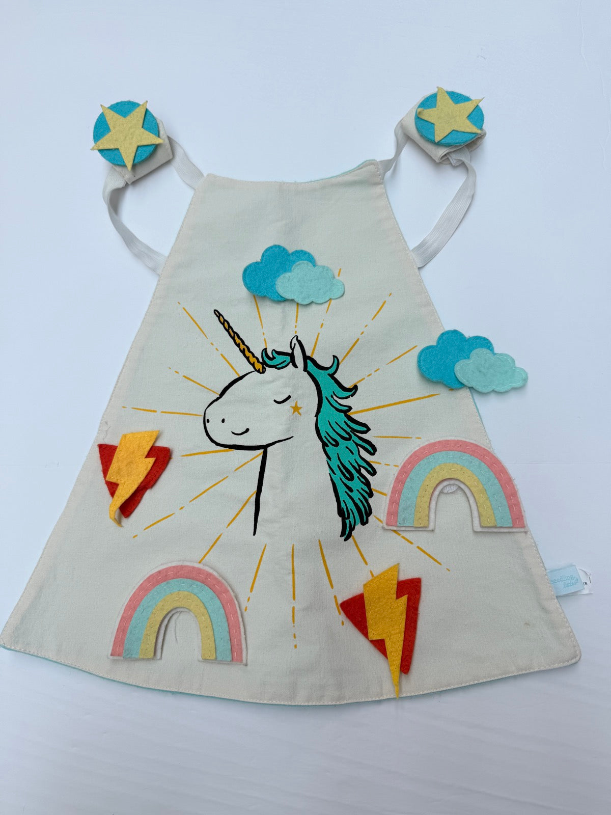 Seedling Littles Unicorn Dress Up Cape Toy