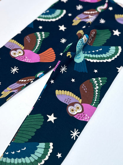 Mini Boden Owl Print Leggings 6-7Y