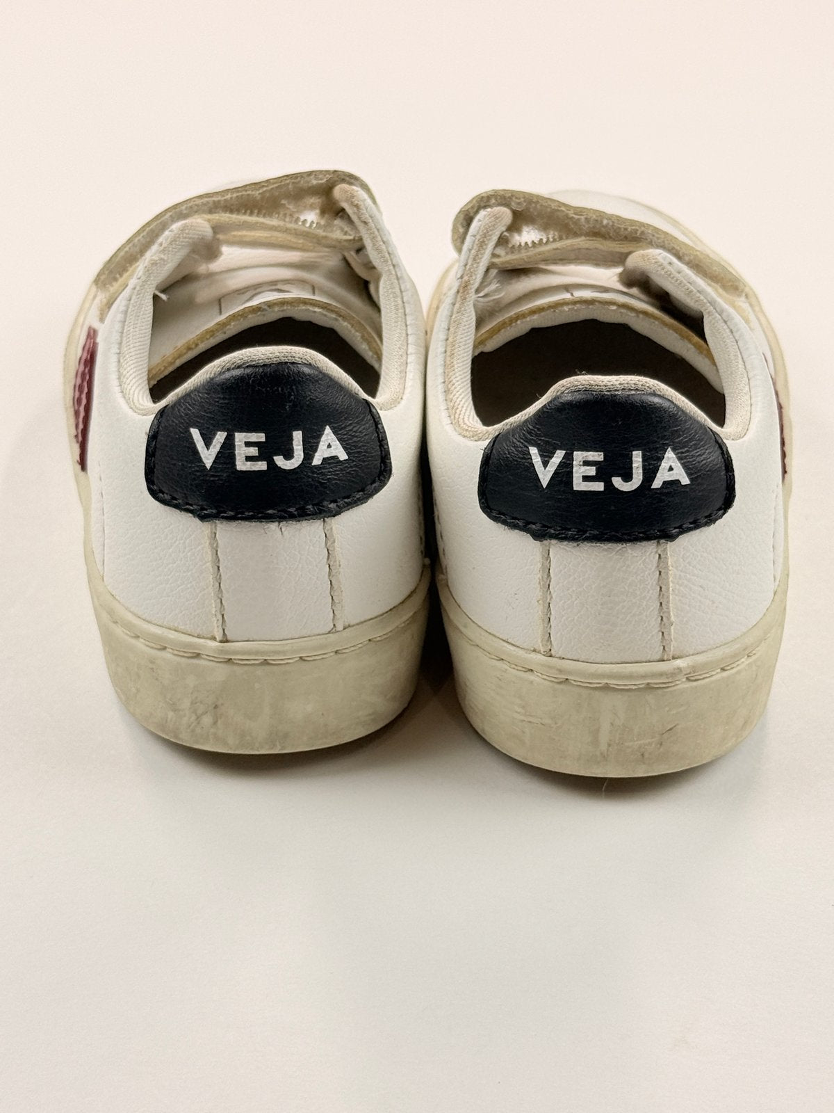 Veja Esplar White Velcro Sneakers Size 11