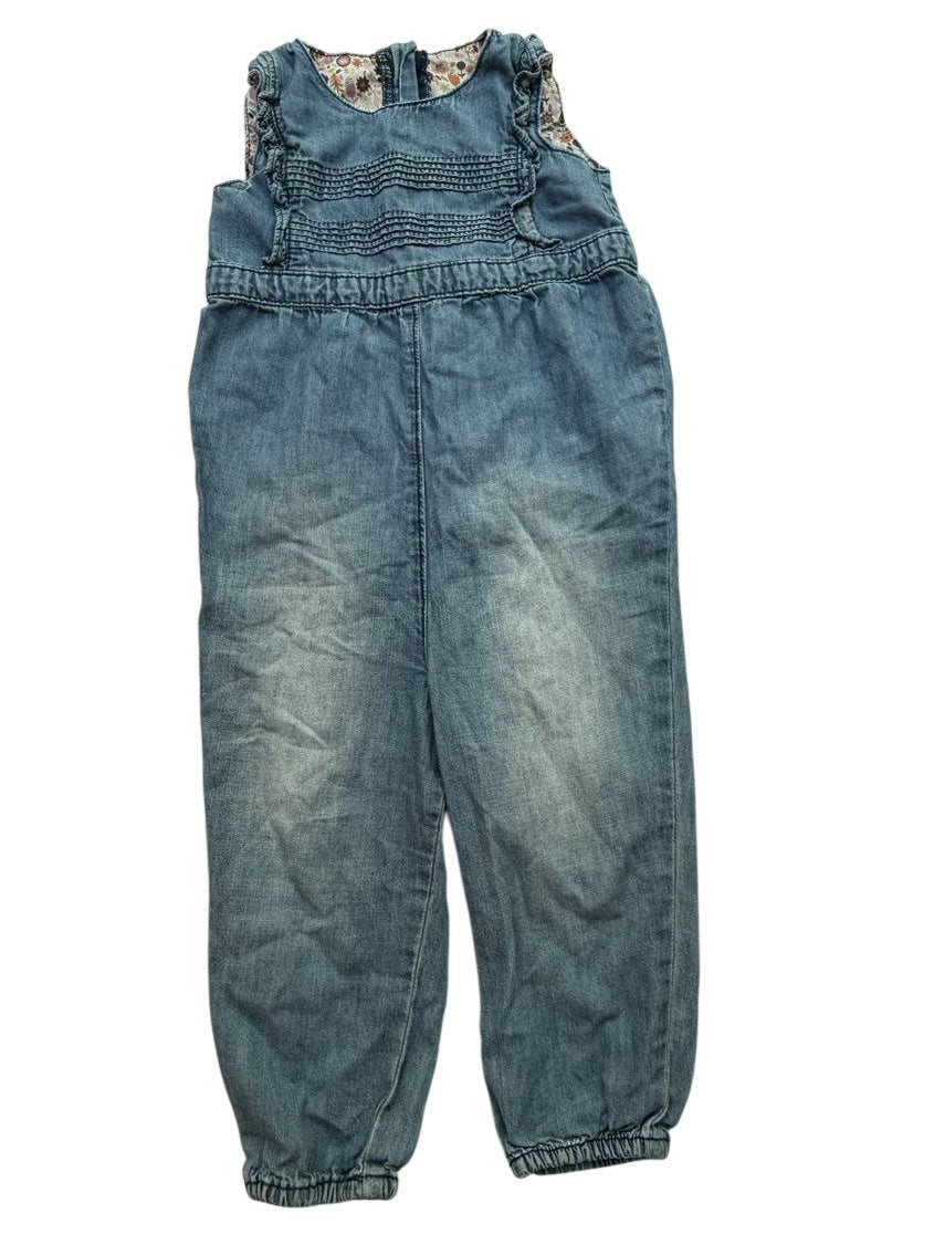 H&M Denim Overalls Girls 12-18M