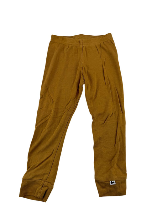 Little & Lively Mustard Leggings 3T