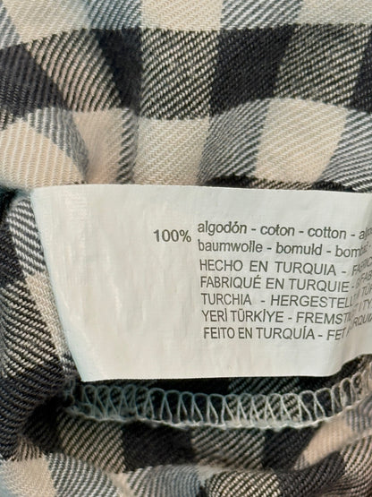 Zara Gingham Flannel Shirt 9-12 Months