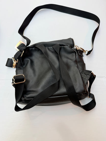 Mini - Fawn Design Black Diaper Bag Backpack