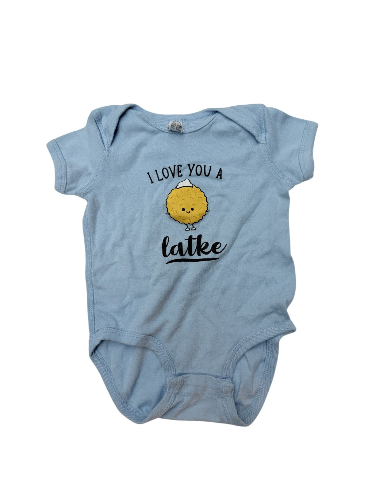Rabbit Skins Latke Hanukkah Bodysuit 18 Months
