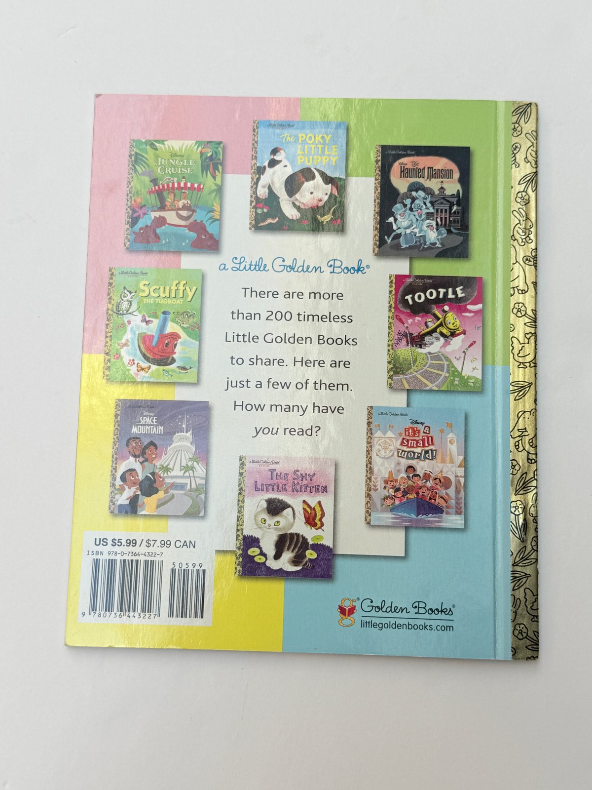 Mickey's Walt Disney World Adventure Little Golden Book