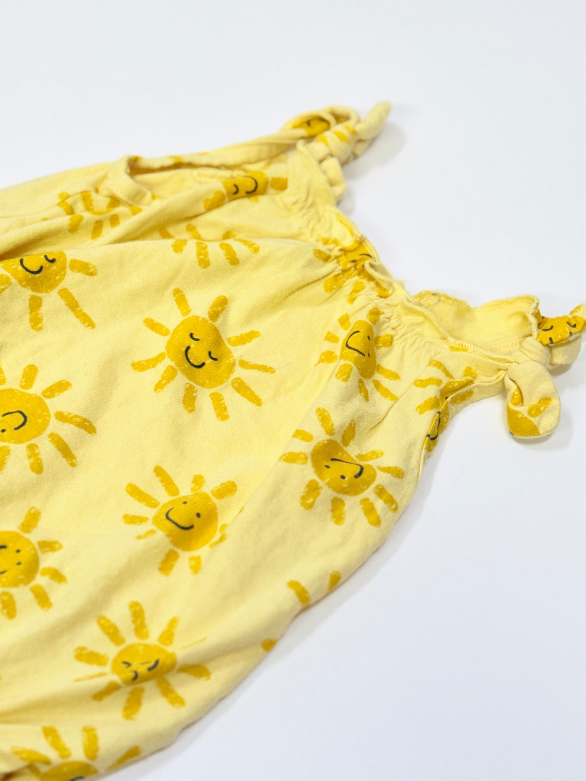 Old Navy Yellow Sunshine Romper 6-12M