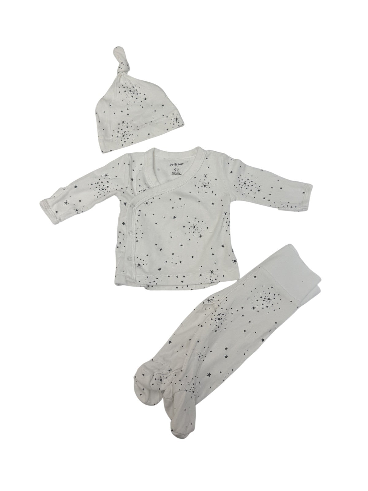 Petit Lem Star Print 3-Piece Set 3M