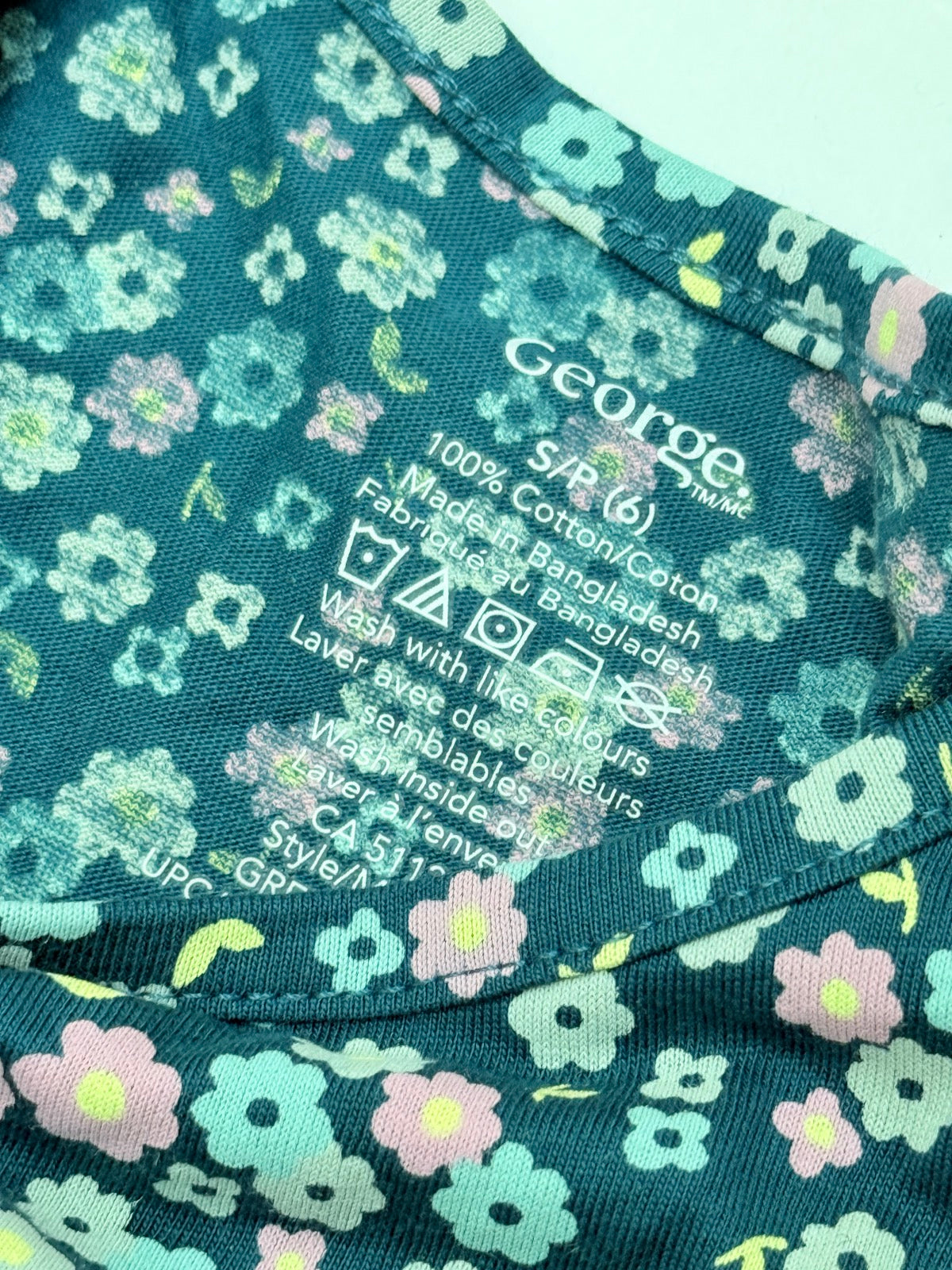 George Floral Dress Size 6