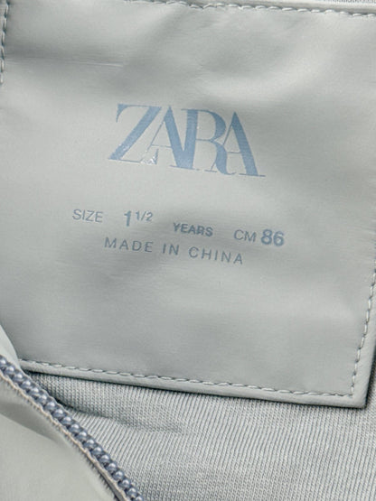 Zara Sage Hooded Rain Jacket Size 18-24M