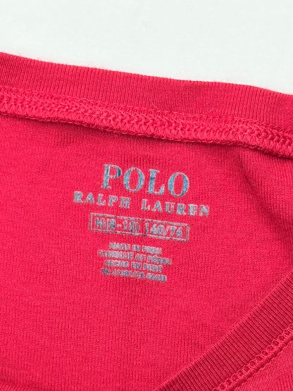 Polo Ralph Lauren Red Long Sleeve T-Shirt 8-10