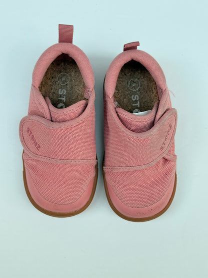 Stonz Cruiser Natural Pink Canvas Shoe Size 8