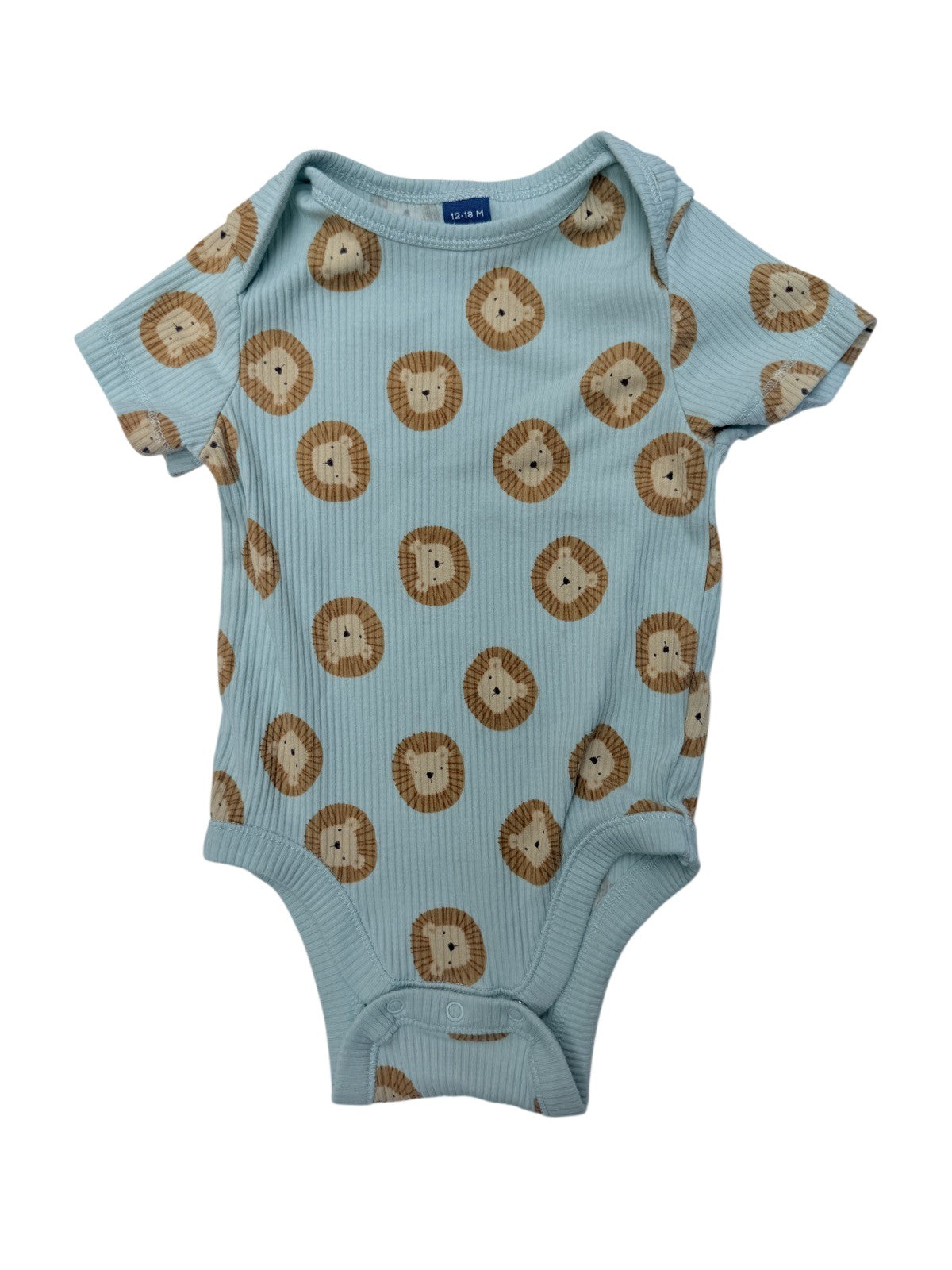 Old Navy Lion Print Bodysuit 12-18M
