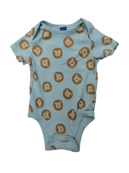 Old Navy Lion Print Bodysuit 12-18M