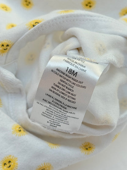 Rococo Sunny Face Bodysuit 18m