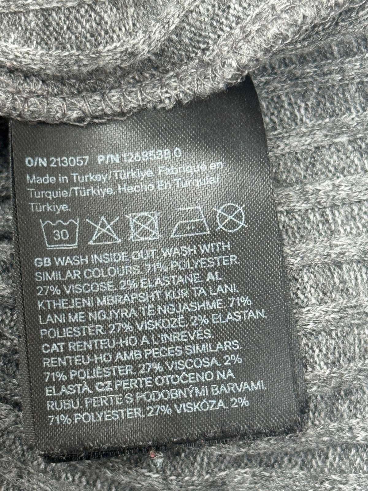 H&M Ribbed Knit Top Leggings Set 4-5