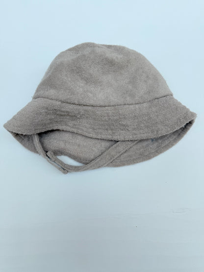 Terry Cloth Baby Bucket Hat with Ties
