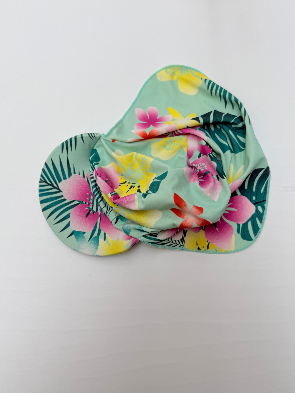 Floral Tropical Print Sun Hat 3-6M