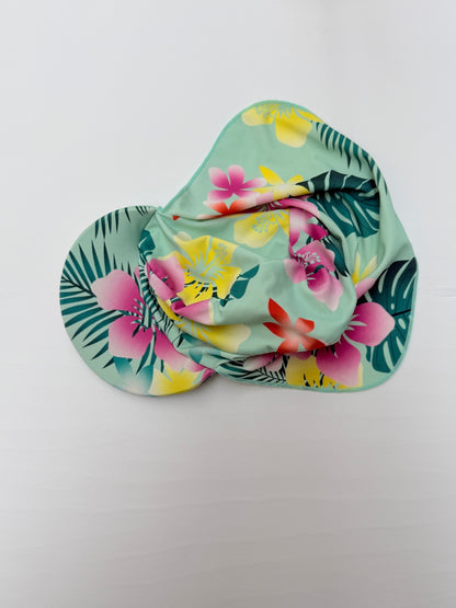 Floral Tropical Print Sun Hat 3-6M