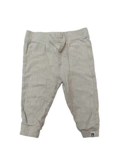 Rabbit Bear Organic Ribbed Joggers 6-9M