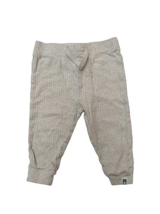 Rabbit Bear Organic Ribbed Joggers 6-9M