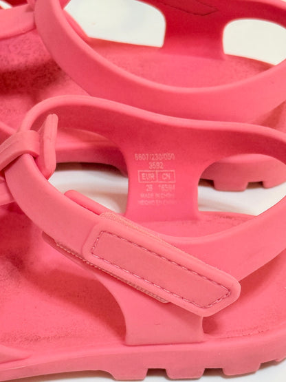 Zara Pink Jelly Sandals Size 26