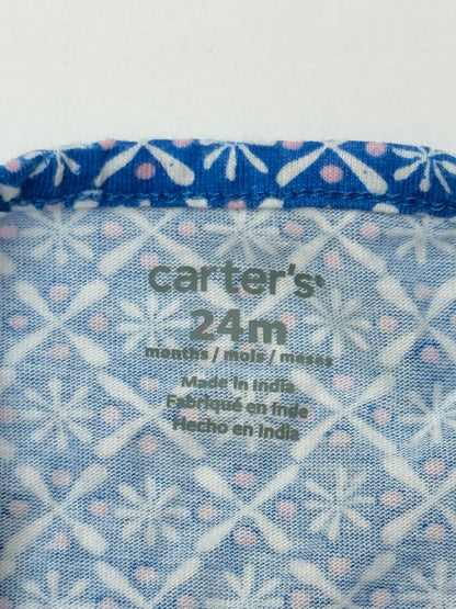 Carter's Floral Romper Leggings Set 24M