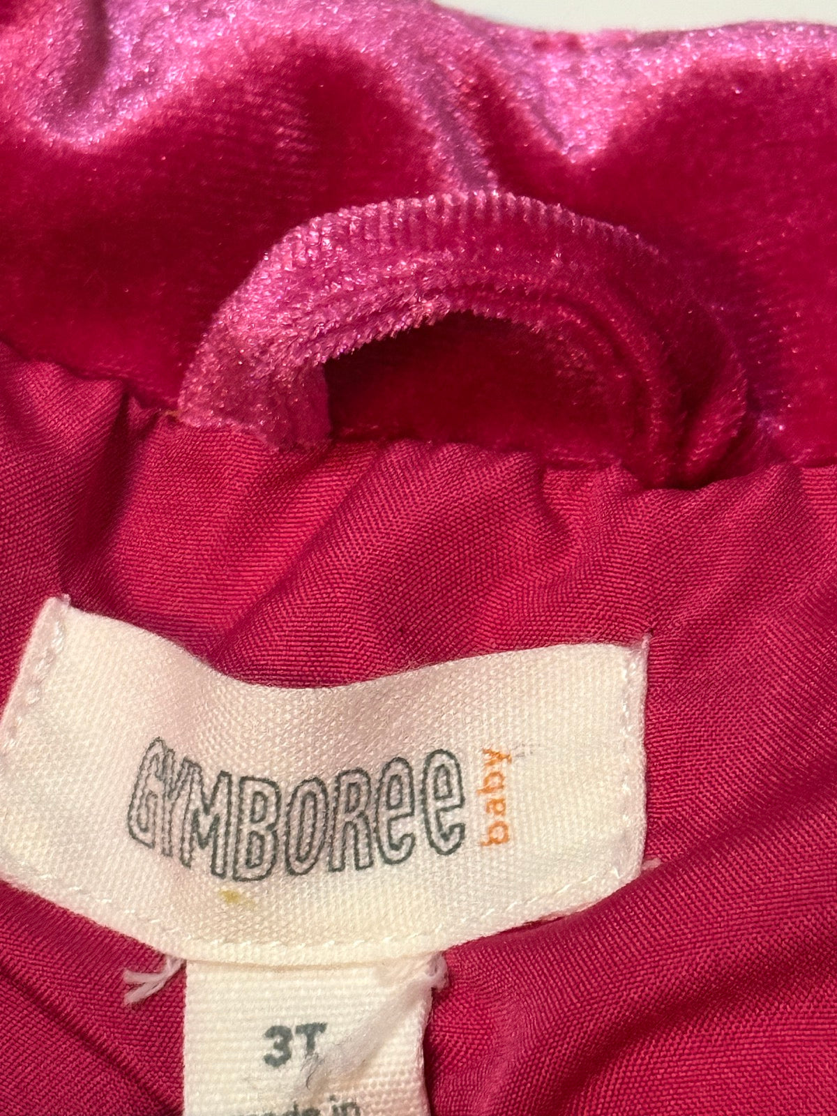 Gymboree Baby Velvet Puffer Vest 3T
