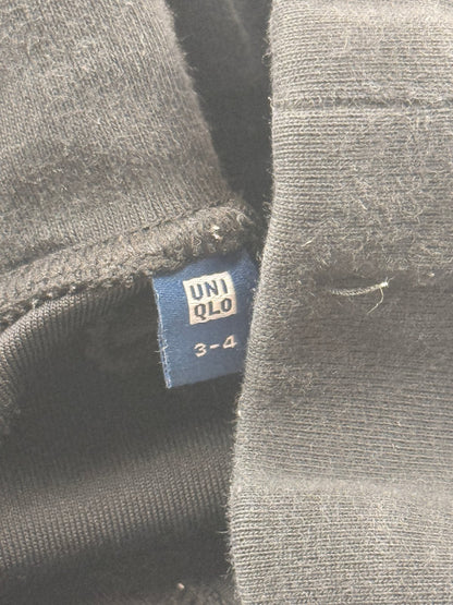 Uniqlo Navy Fleece Joggers 3-4