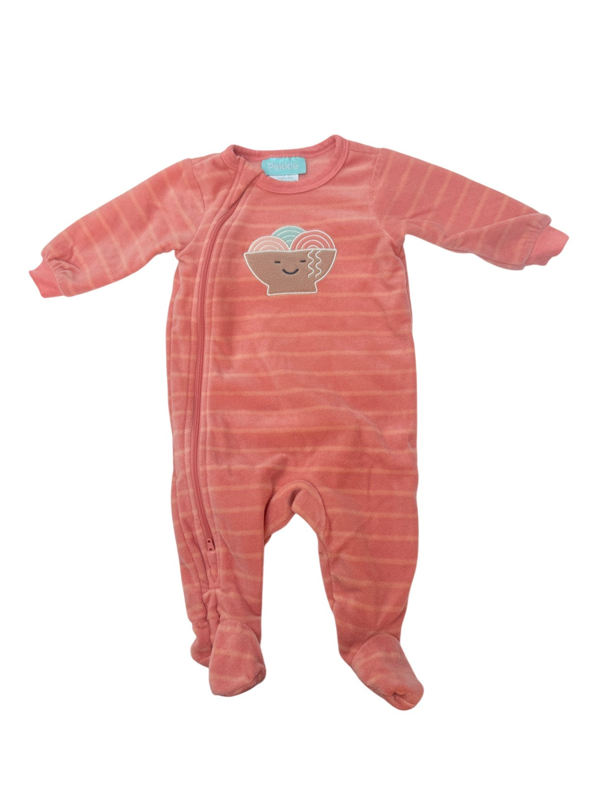 Pekkle Ramen Bowl Footed Sleeper 3M