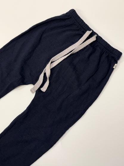 Nature Baby Navy Drop Crotch Pants 2-3y