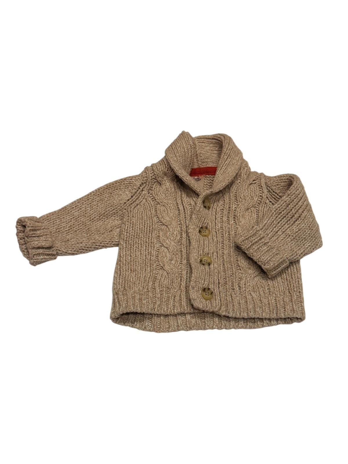 Baby B'gosh Cable Knit Cardigan Sweater 6M
