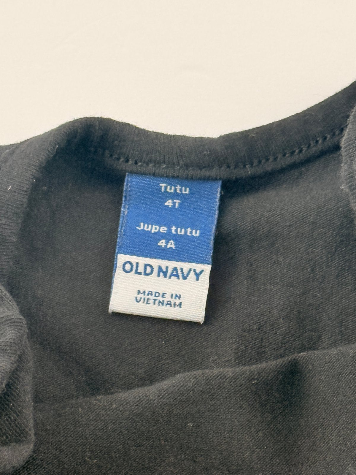 Old Navy Black Cat Tutu Dress 4T