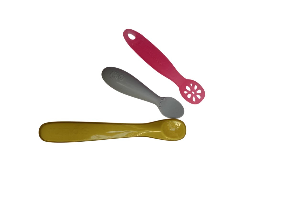Baby Silicone Spoons Set of 3