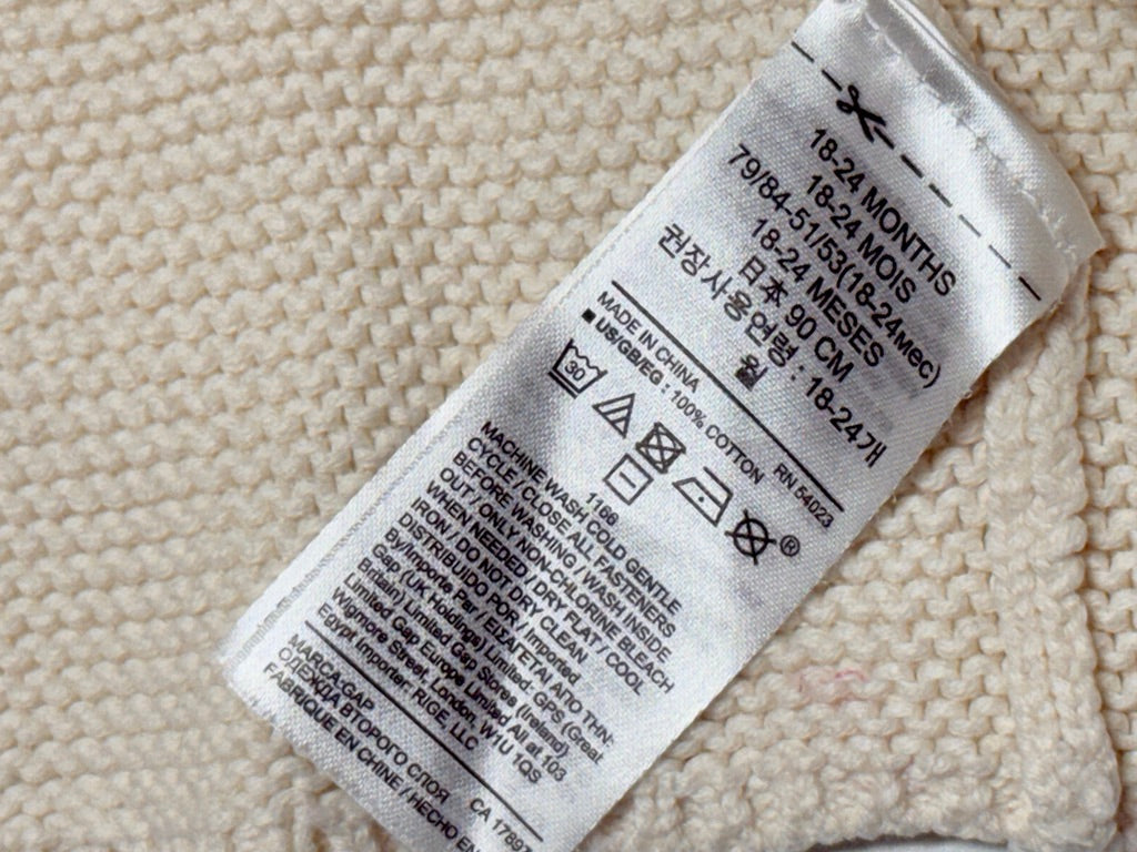 Baby Gap Unicorn Sweater 18-24m