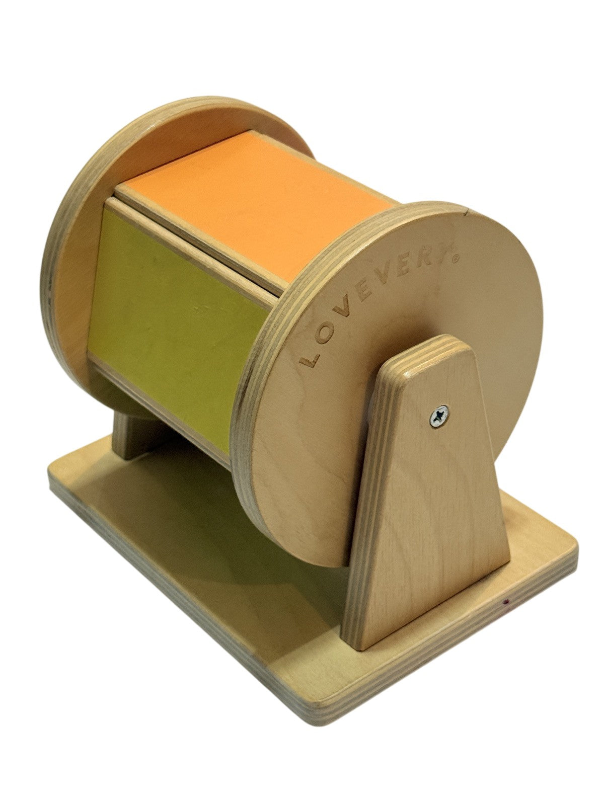 Lovevery Wooden Spinning Drum Toy