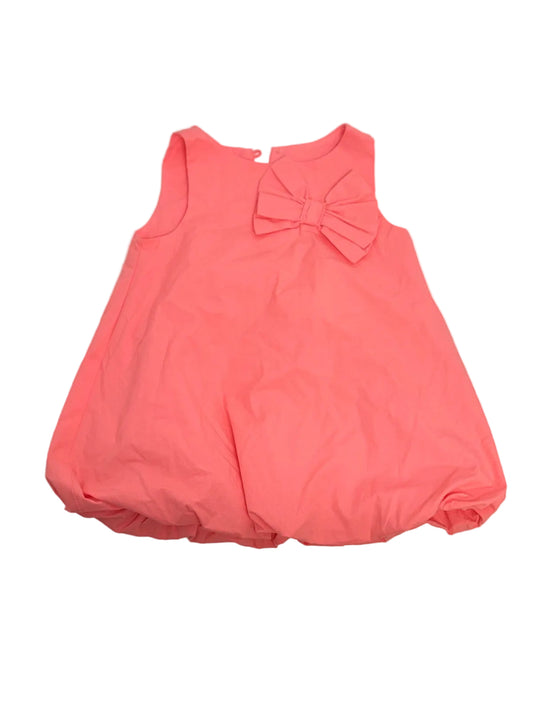 Zara Coral Bubble Dress 18m