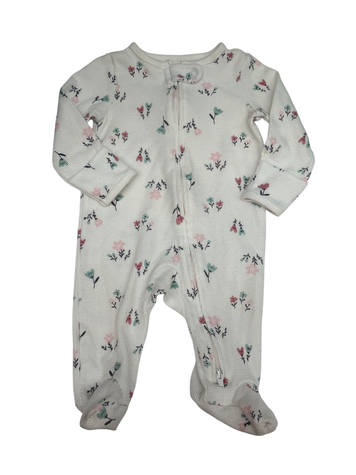 Simple Joys by Carter's Floral Footed Sleeper 0-3m