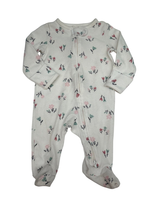 Simple Joys by Carter's Floral Footed Sleeper 0-3m