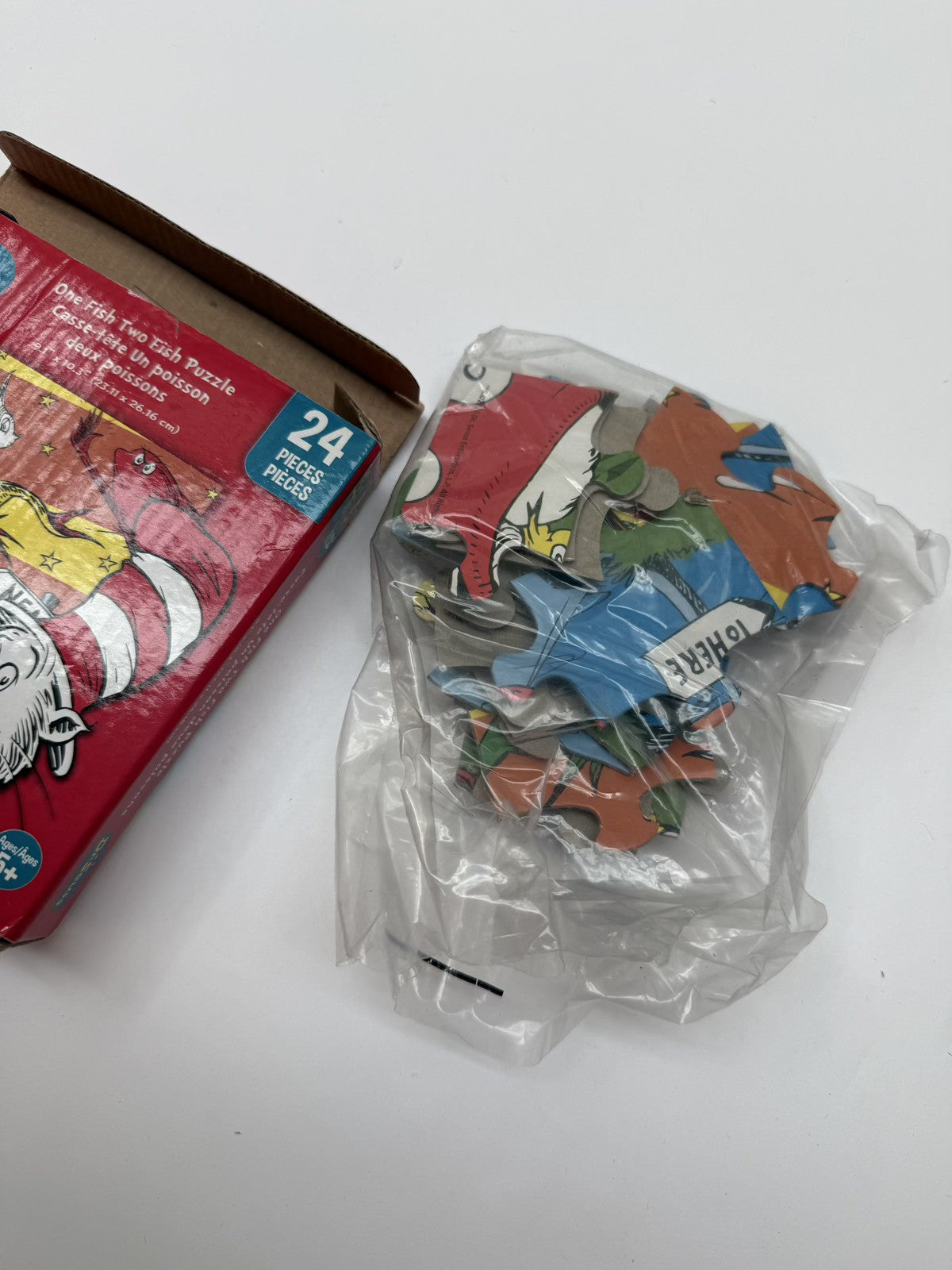 Dr. Seuss One Fish Two Fish 24-Piece Puzzle
