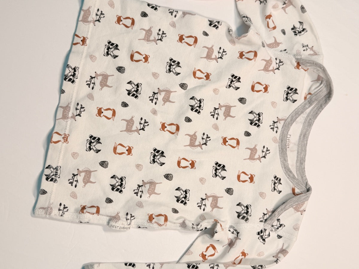 Nest Designs Woodland Print Top Size 18M