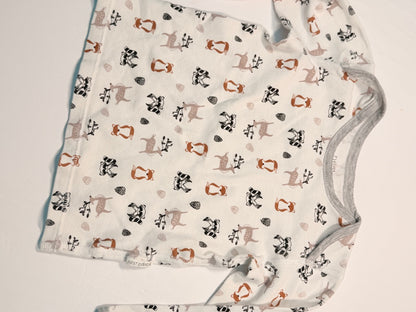 Nest Designs Woodland Print Top Size 18M